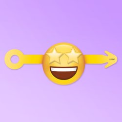 Slinger Emoticon Stars (7,5 meter)