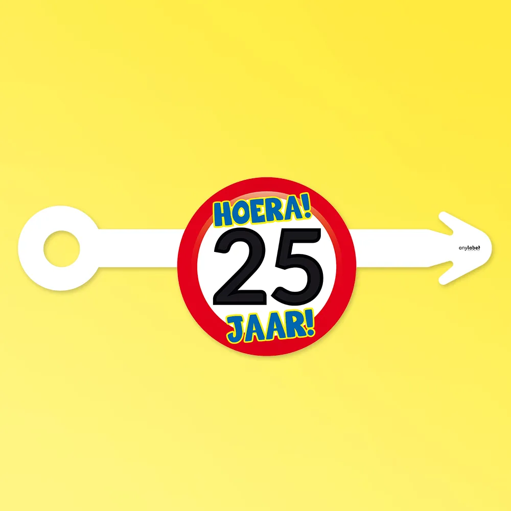 Slinger 25 jaar (7,5 meter)