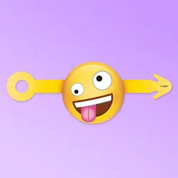 Slinger Emoticon Crazy (7,5 meter)