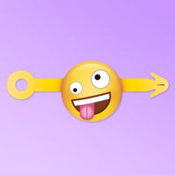 Slinger Emoticon Crazy (7,5 meter)